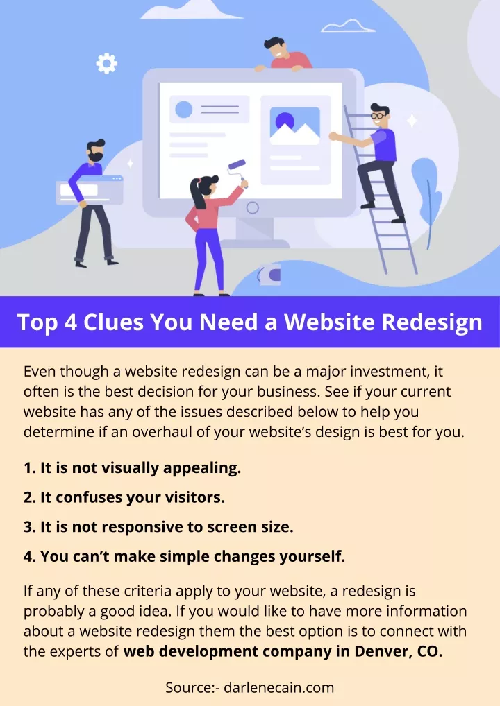 top 4 clues you need a website redesign