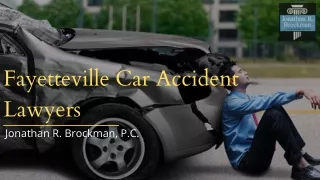 Fayetteville Car Accident Lawyers