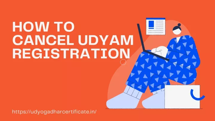 how to cancel udyam registration