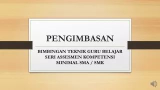 pengimbasan akm