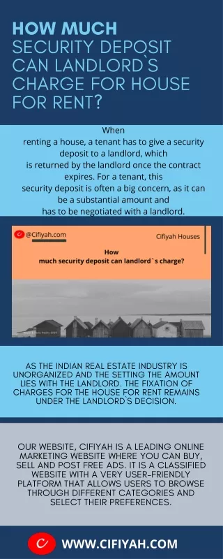 how much security deposit can landlord s charge