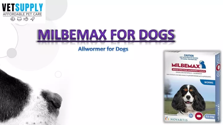 milbemax for dogs