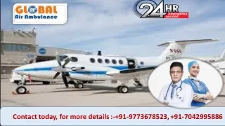 Take the Splendid Air Ambulance Services in Mumbai with Unique Medical Support