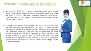 welcome to spirit airlines official site