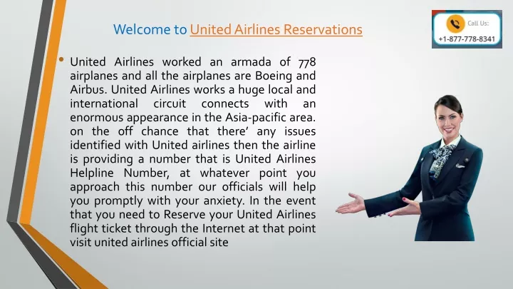 welcome to united airlines reservations