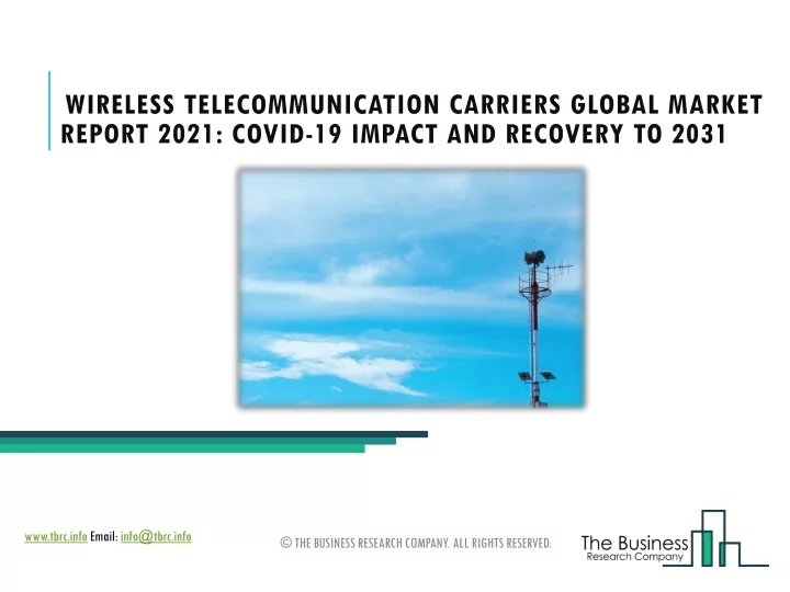 wireless telecommunication carriers global market