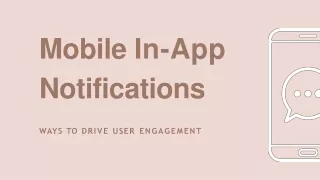 Benefits of Mobile In-App Notifications