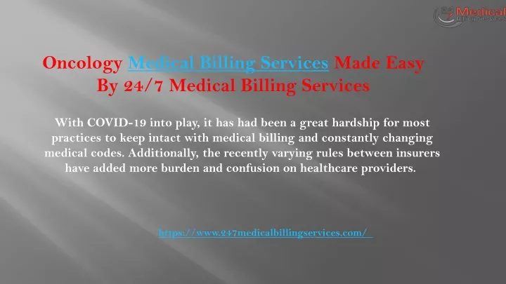 oncology medical billing services made easy