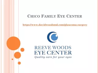 eye doctor chico ca