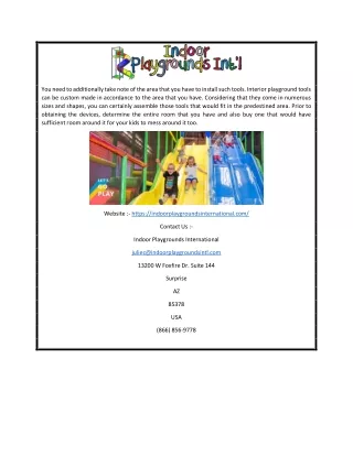 Commercial Indoor Playground Equipment | indoorplaygroundsinternational.com