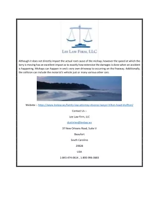 Family Law Attorney Beaufort SC | Leelaw.ws