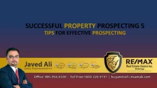successful property prospecting 5 tips for effective prospecting