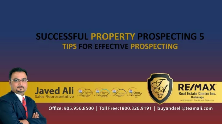 successful property prospecting 5 tips for effective prospecting