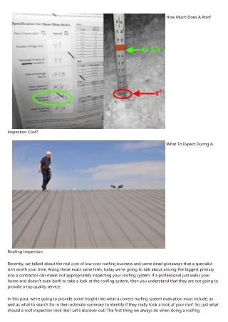 How To Conduct A Proper Roof Inspection