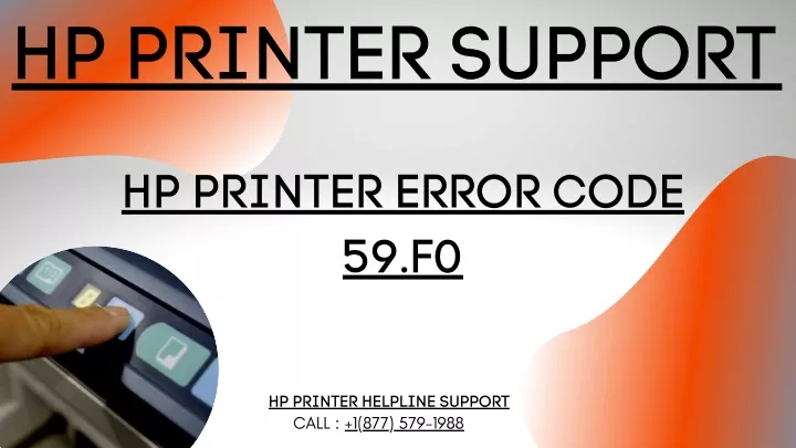 hp printer support