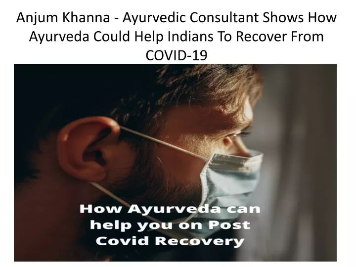 anjum khanna ayurvedic consultant shows