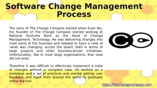 Software Change Management Process