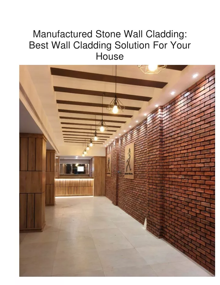 manufactured stone wall cladding best wall cladding solution for your house