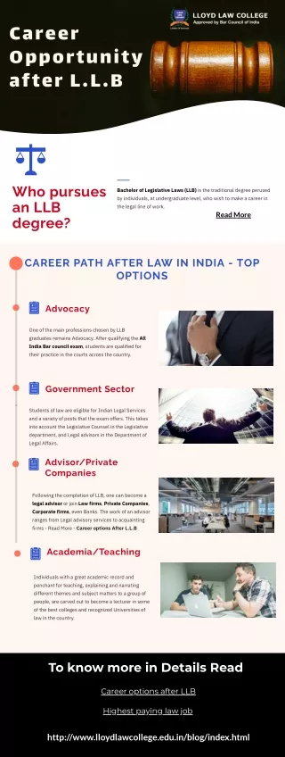 Career Path After LLB In India - Must Read for Law Aspirants