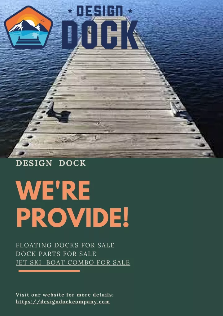 design dock we re provide