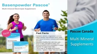 Multi Mineral Supplements