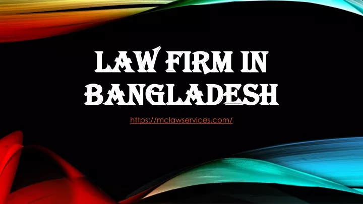 law firm in bangladesh