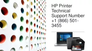 HP Printer Technical Support Number  1 (866) 501-3455