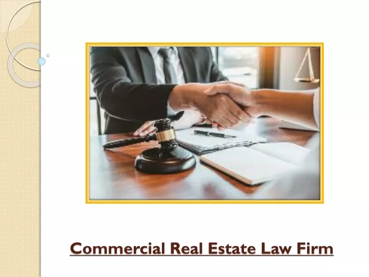 commercial real estate law firm