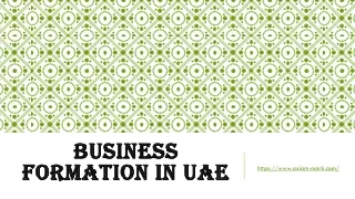 Business Formation in UAE