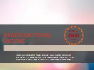 Pakistan Tours Online