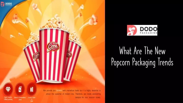 what are the new popcorn packaging trends