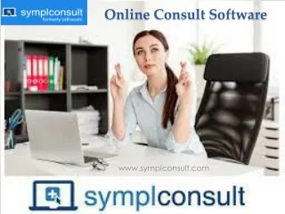Online Consult Software - www.symplconsult.com