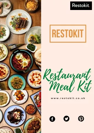 Try the Meal Kit Delivery Service from Restokit