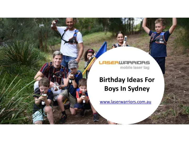 birthday ideas for boys in sydney