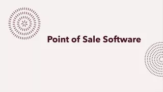 point of sale software