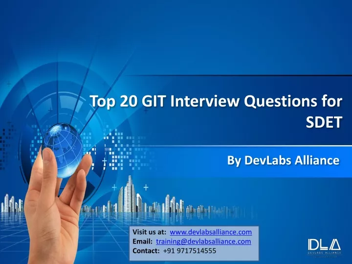 top 20 git interview questions for sdet