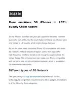 More mmWave 5G iPhones in 2021: Supply Chain Report - slide 1
