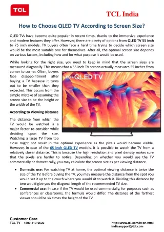 tcl india