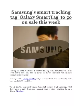 samsung s smart tracking tag galaxy smarttag