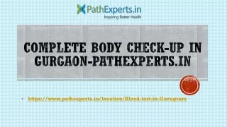 https www pathexperts in location blood test
