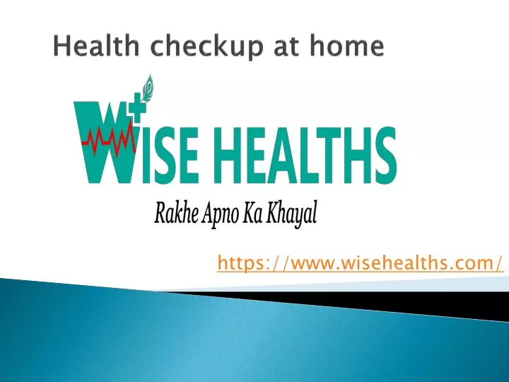health checkup at home