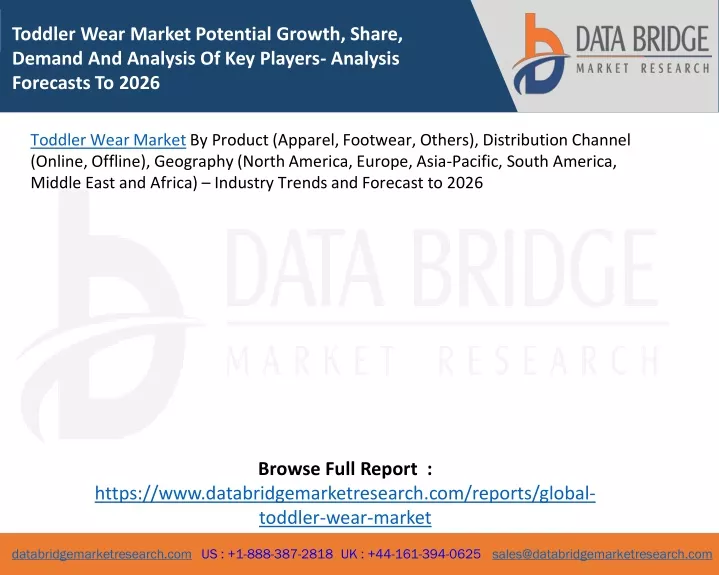 toddler wear market potential growth share demand