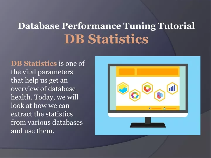 database performance tuning tutorial db statistics