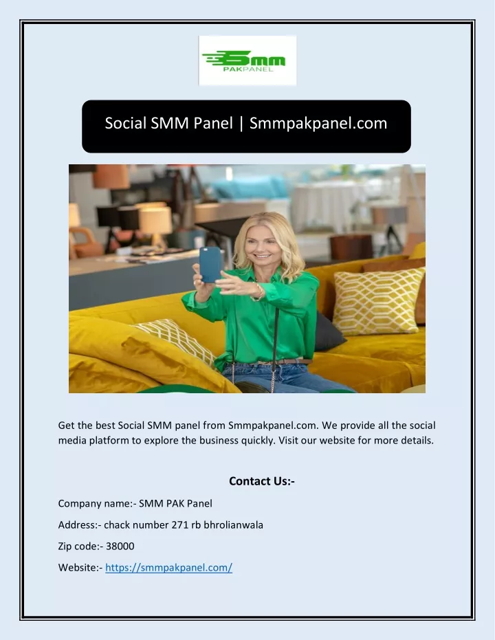 social smm panel smmpakpanel com