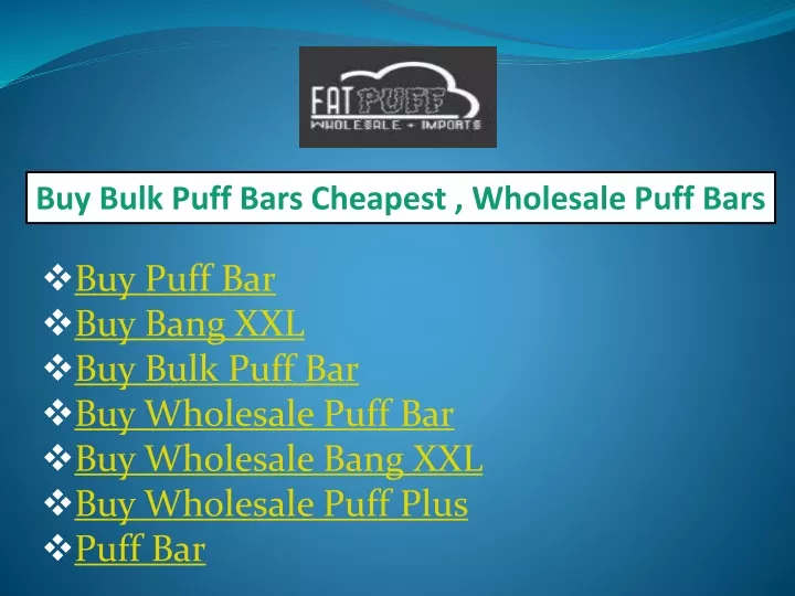 buy bulk puff bars cheapest wholesale puff bars