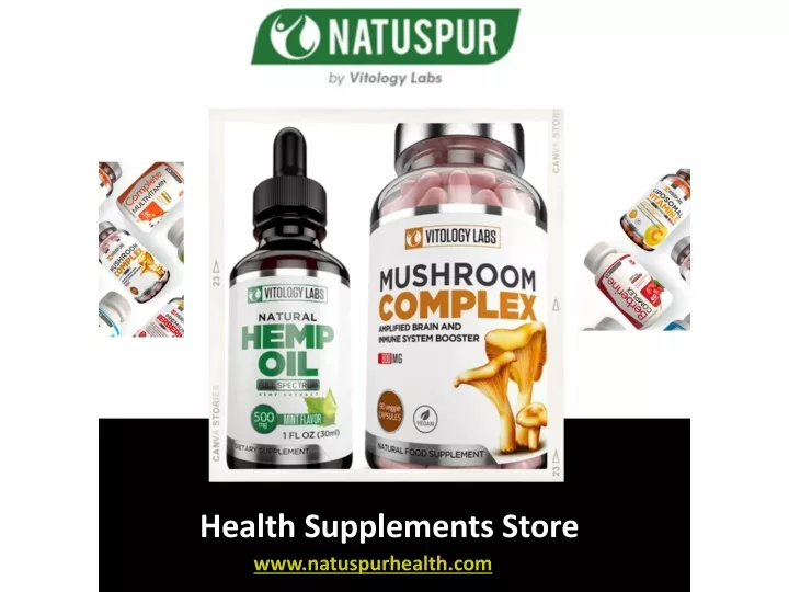 health supplements store