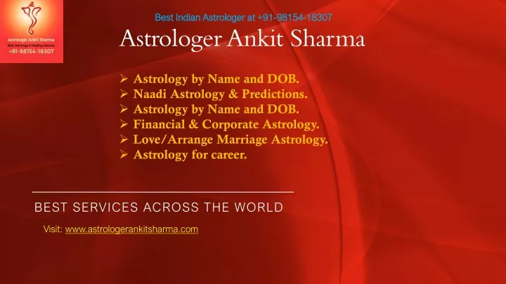 astrologer ankit sharma