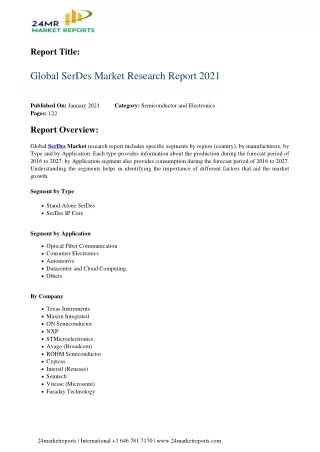 report title