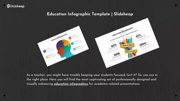 education infographic template slideheap