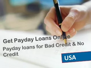 Online Loans No Credit Check| Payday Loans USA